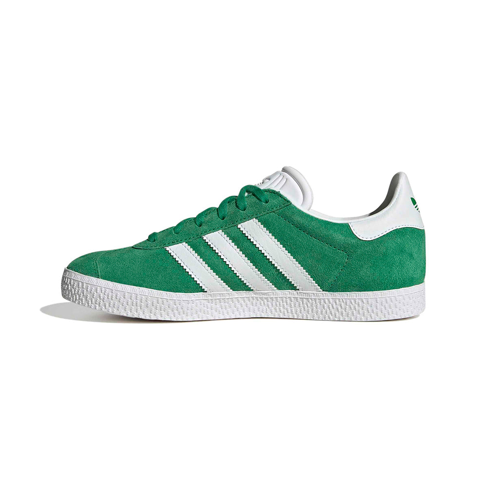 Adidas Kids Gazelle Sneakers in Green Color