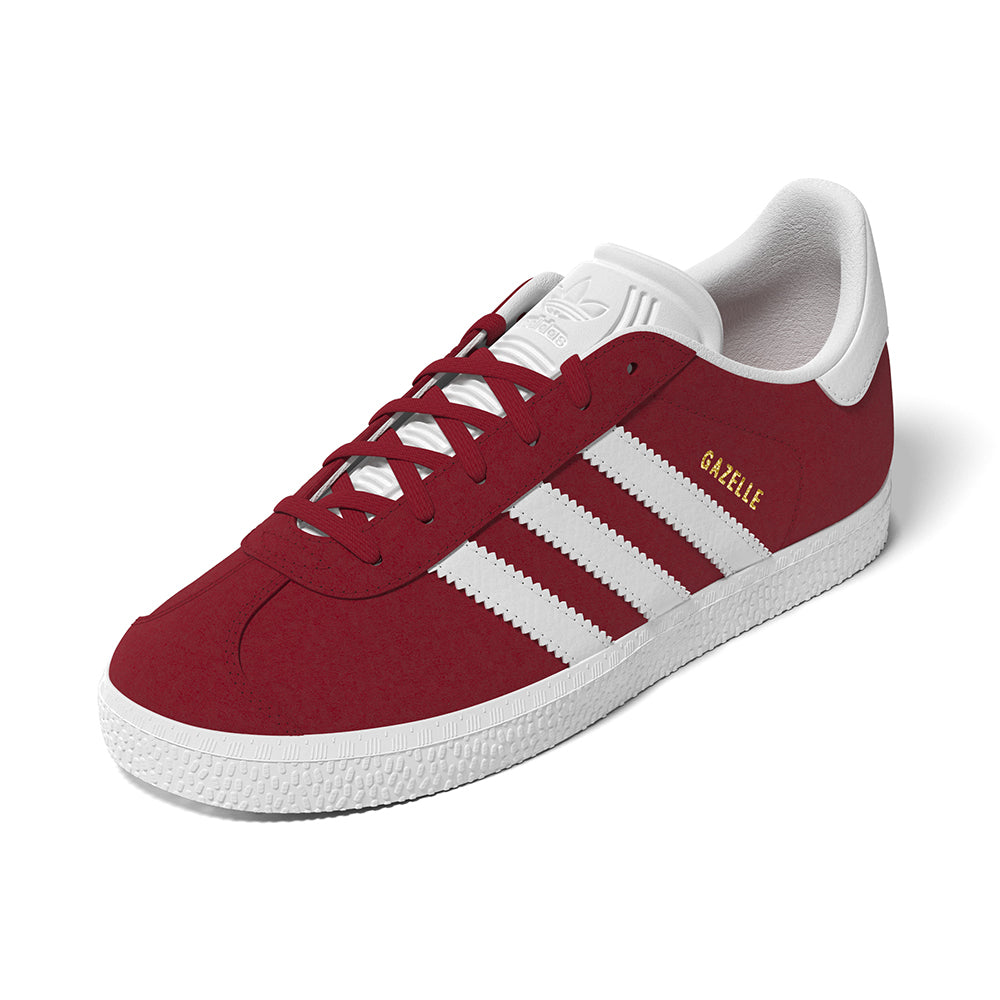 Adidas Kids Gazelle Sneakers in Orange Color