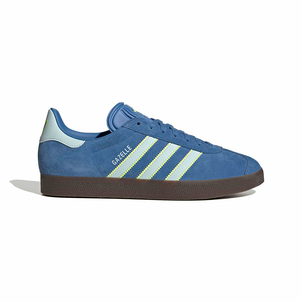 Adidas Mens Gazelle Sneakers in Blue Color
