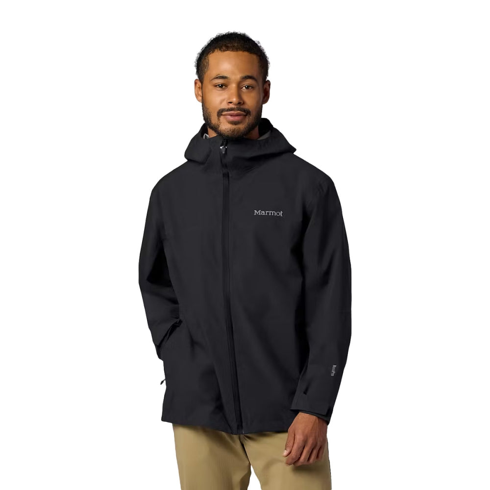 Marmot Mens Prcp Evo Flx Jkt | 001-BLACK – Paragon Sports