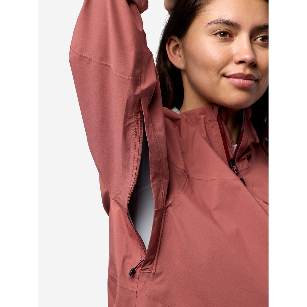 Marmot Womens Prcp Evo Flx Jkt Shells in Brown Color