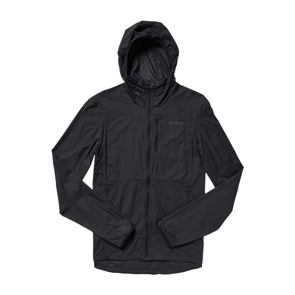 Janji Mens Zephyrunner Running Jackets in Black Color