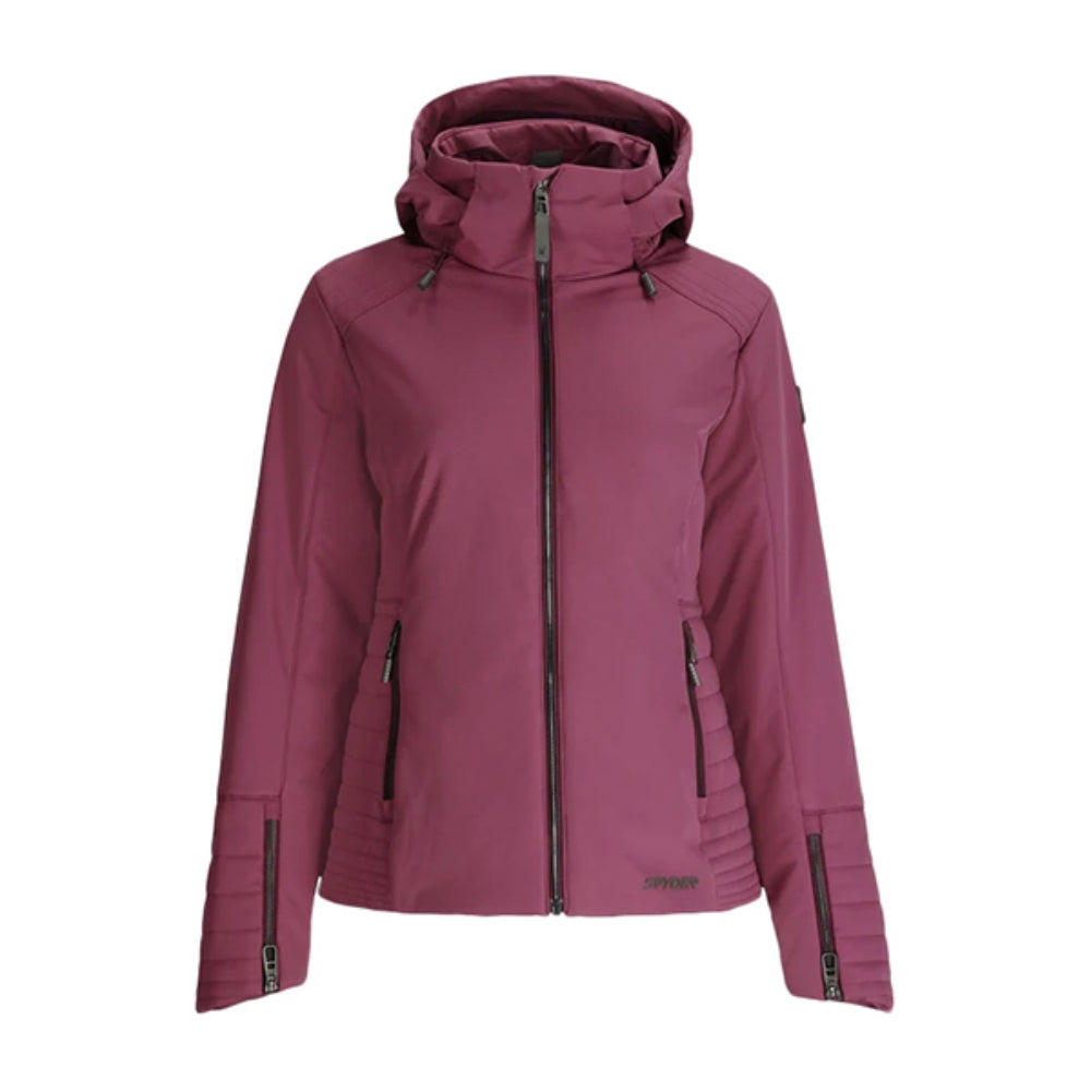 Spyder Womens Schatzi Jacket Skiing & Snowboarding Jackets in Purple Color
