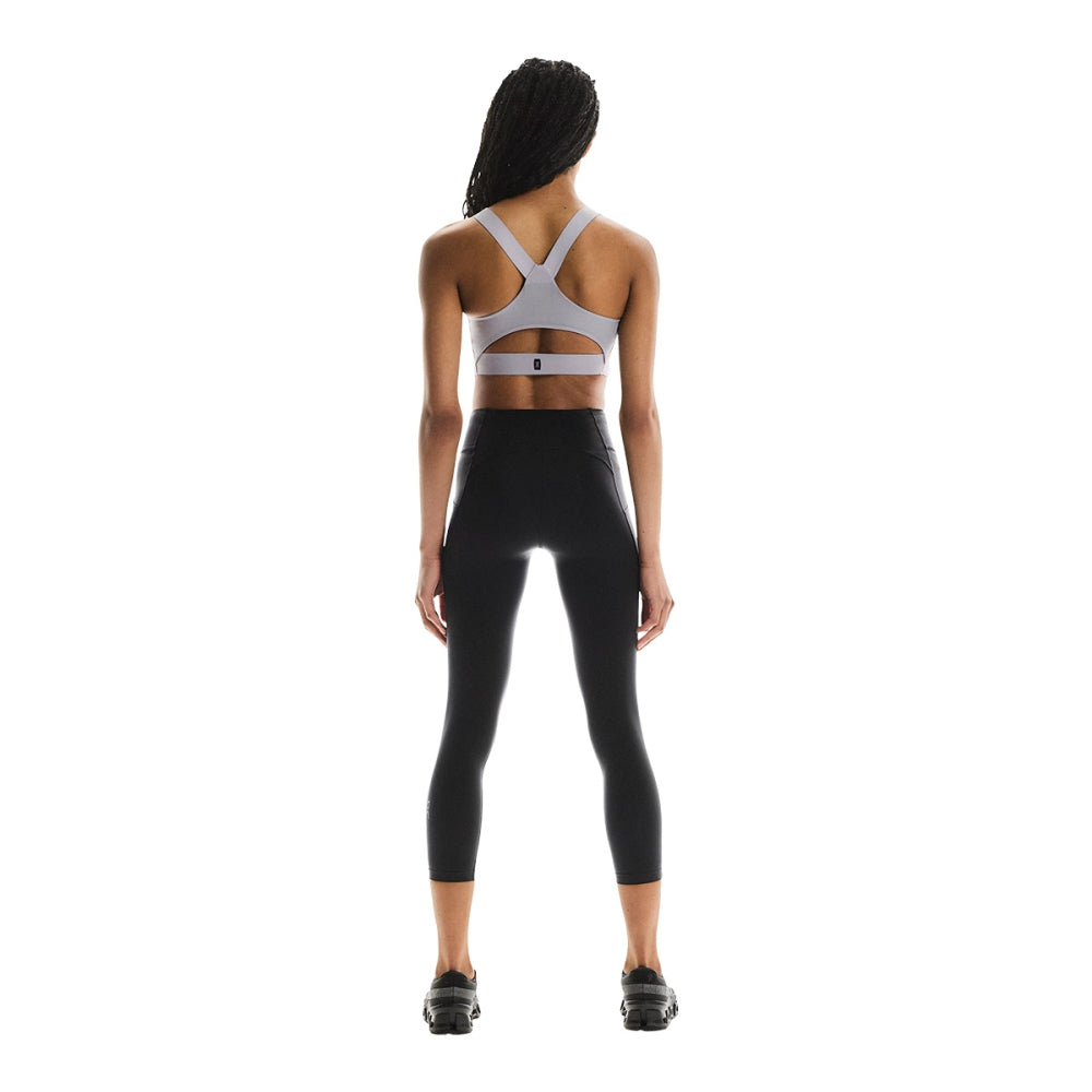 On Womens Performance Tights 7/8 Tights in Black Color