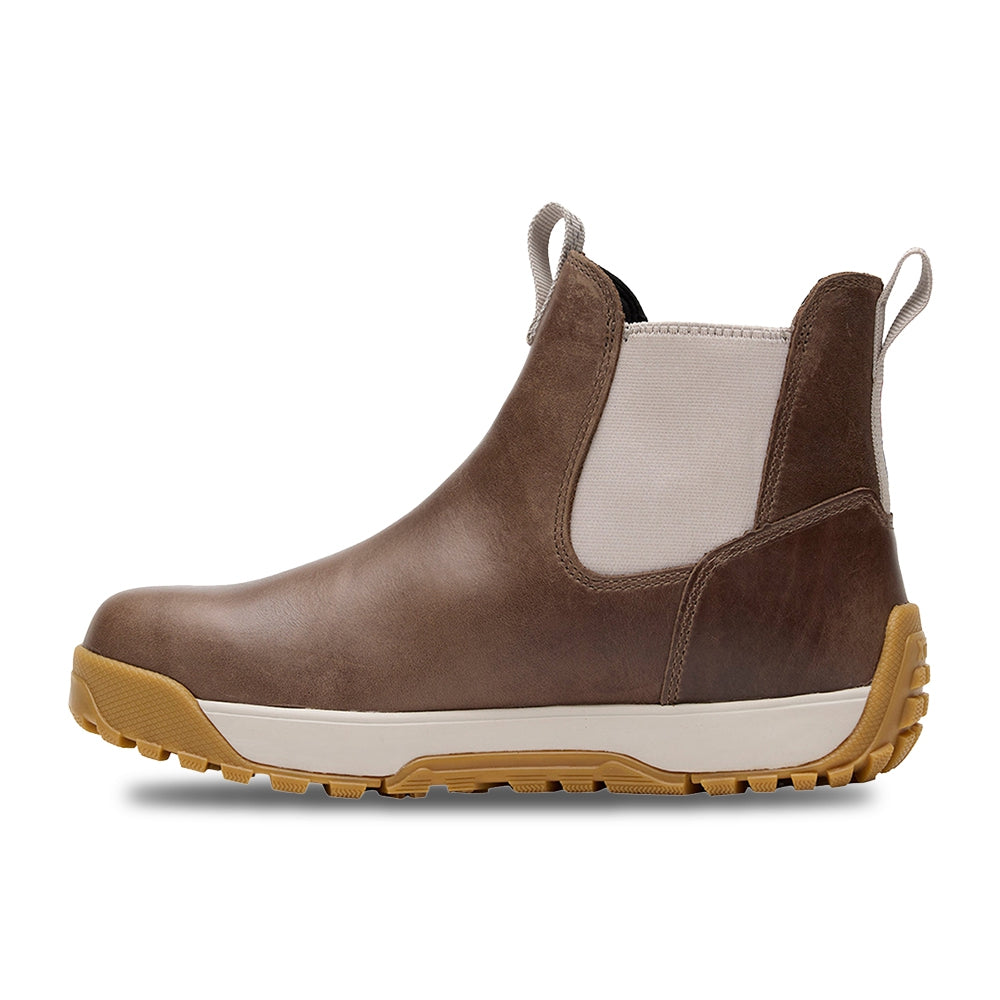 Xtratuf Womens Adb Leather Boots in Brown Color
