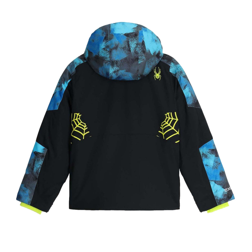 Spyder Kids Challenger Jacket Kids Skiing & Snowboarding Jackets in Blue Color