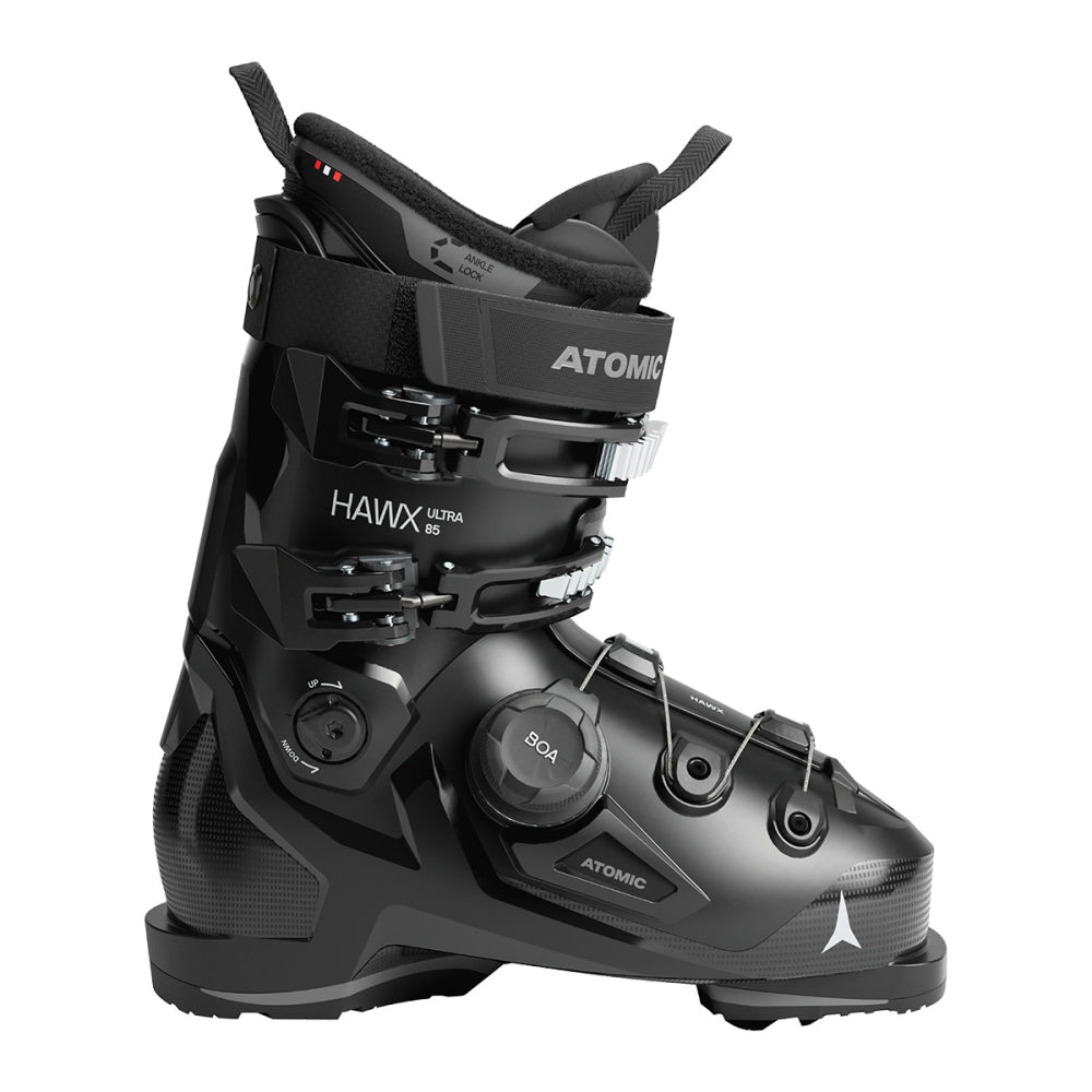 Atomic Womens Hawx Ultra 85 BOA W Ski Boots in Black Color
