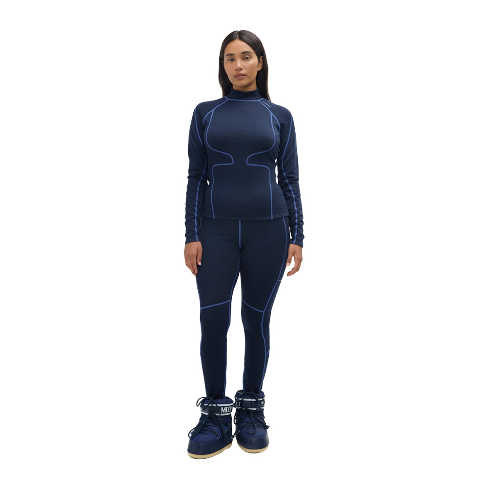 Halfdays Womens Fay Leggin Skiing & Snowboarding Pants in Blue Color