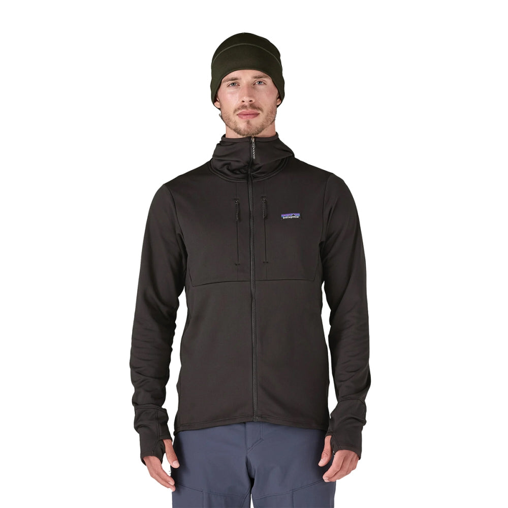 Patagonia Unisex M R1 Thermal Full-Zip Ho Jackets in Black Color
