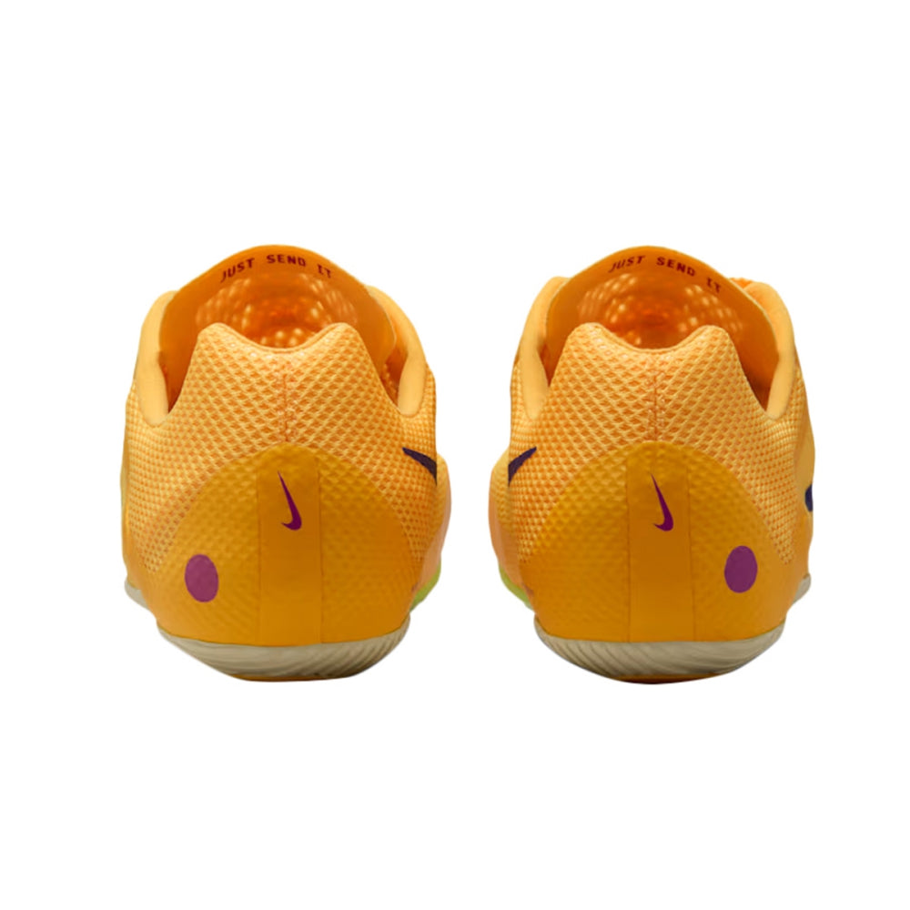 Nike Unisex Zoom Rival Sprint Track Spikes in Yellow Color