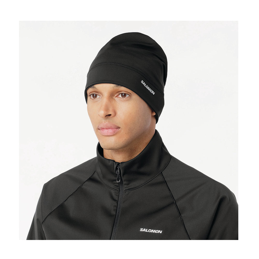 RUN TECH BEANIE U | DEEP BLACK