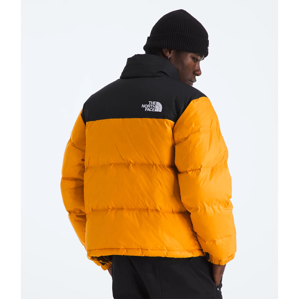 The North Face Mens 1996 Retro Nuptse City Coats in Yellow Color