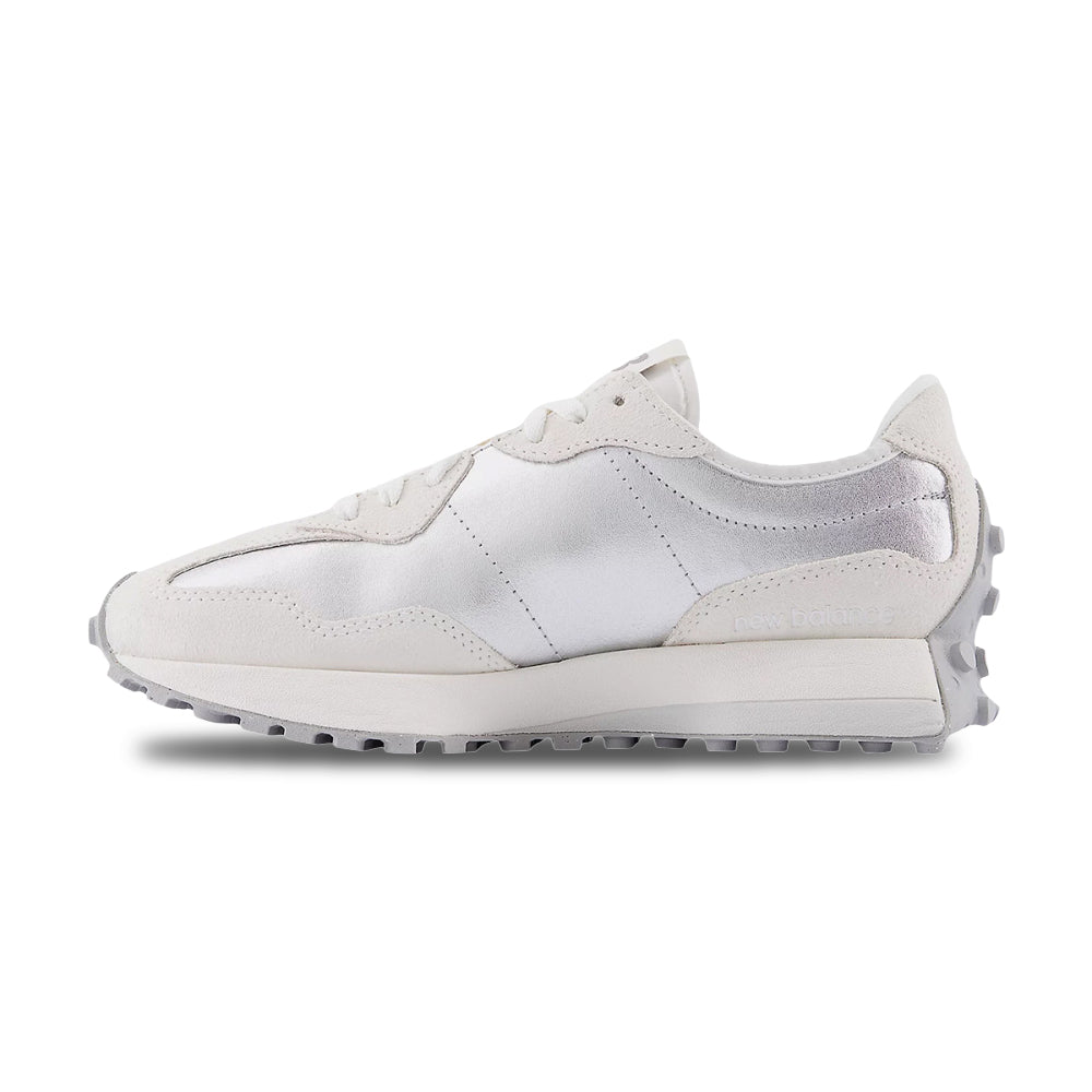 New Balance Womens 327 Sneakers in White Color