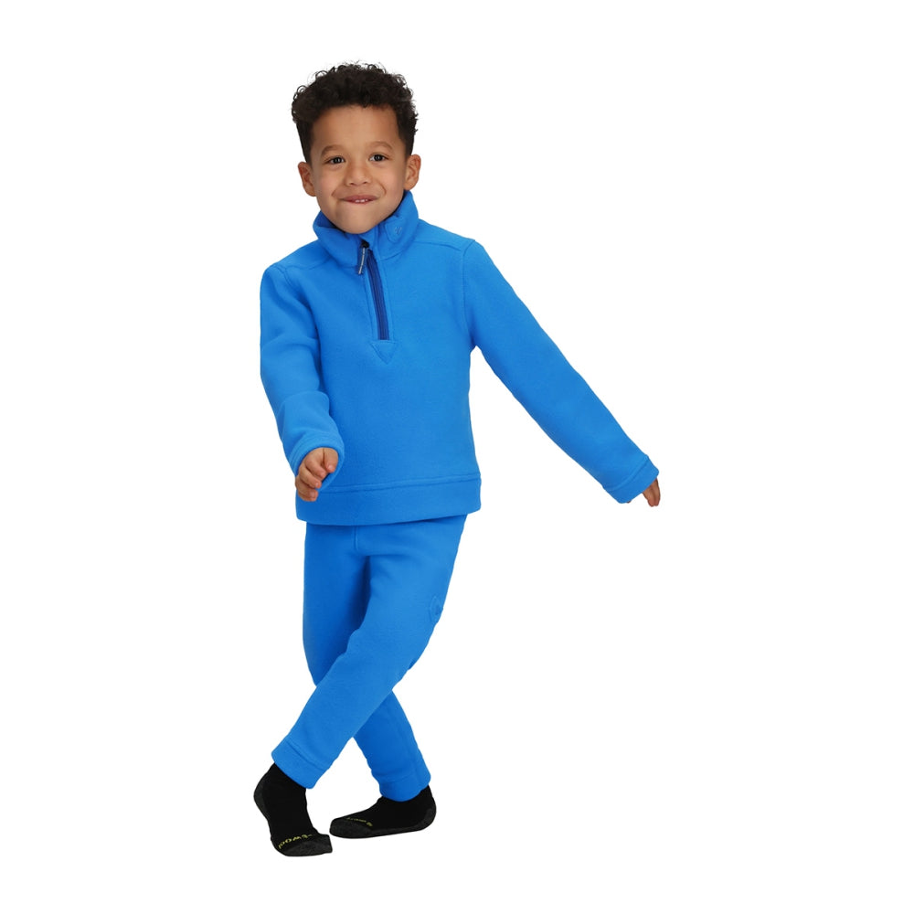 Obermeyer Unisex Ultra Gear Zip Top Midlayer in Blue Color