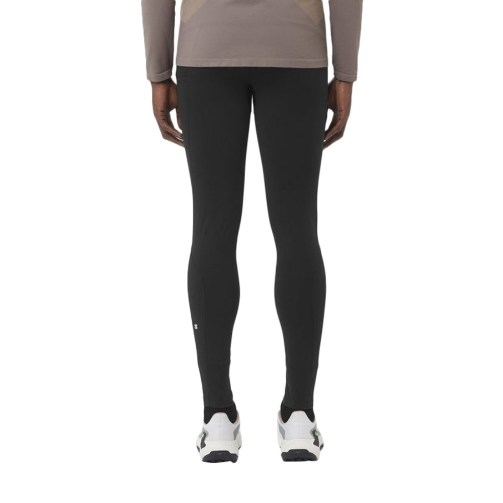 Salomon Mens Shkout Core Warm Tights in Black Color