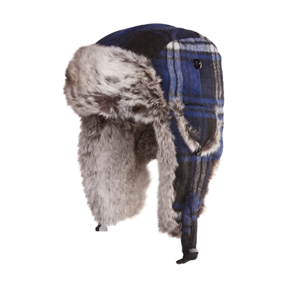 Chaos Kids Muscle Kids Trapper Winter Hats in Blue Color