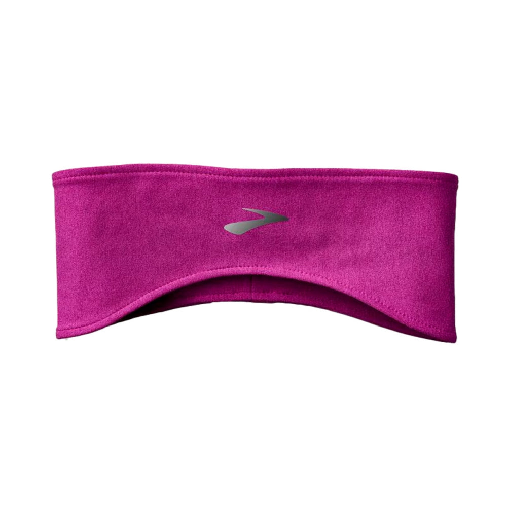 Brooks Mens Luxe Thermal Headband in Purple Color