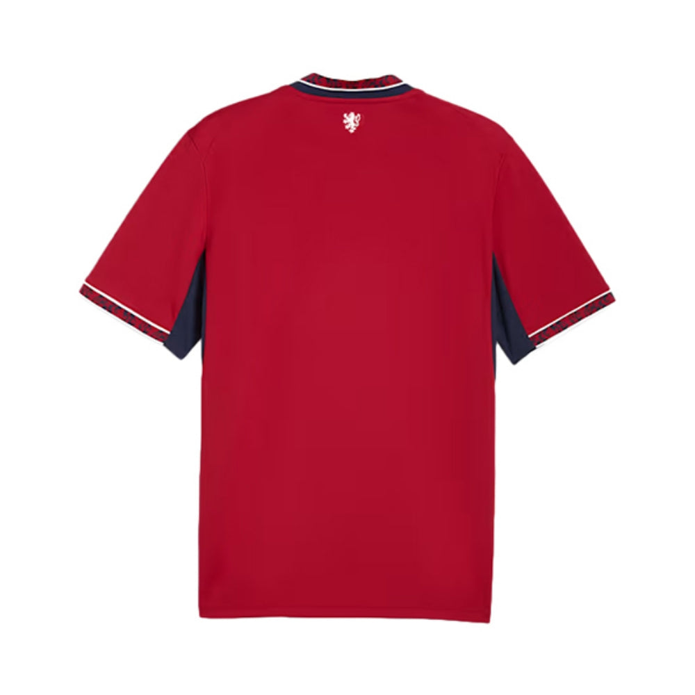Puma Mens Czech home replica jersey 26 Fan Apparel in Red Color