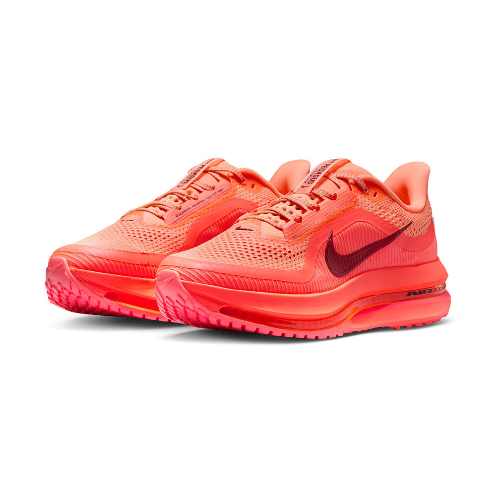 Nike Womens Pegasus Premium Running Shoes in Orange Color
