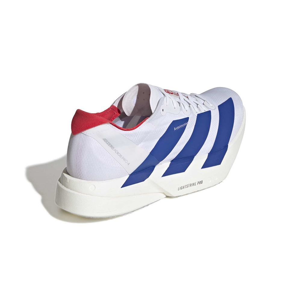 Adidas Mens Adizero Adio Pro 4 Running Shoes in White Color