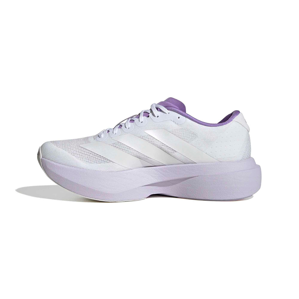Adidas Womens Adizero Evo SL Running Shoes in White Color