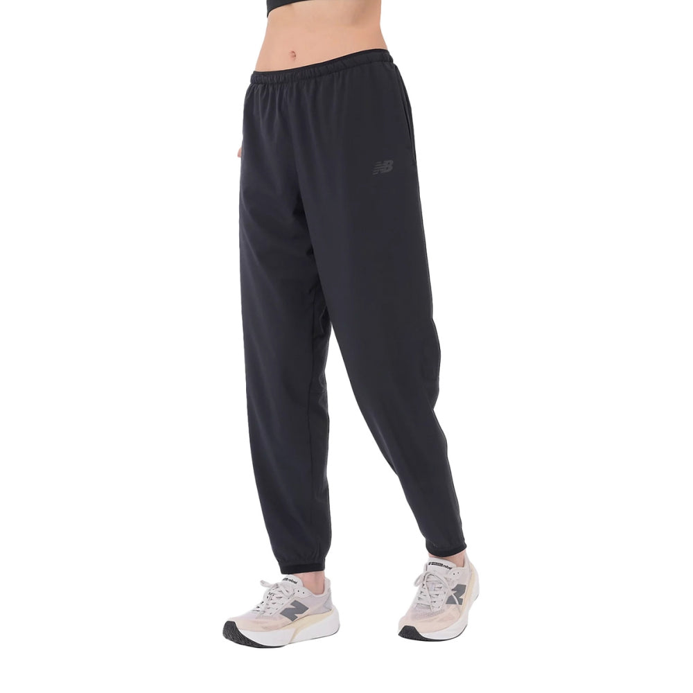 New Balance Womens Rc Essentials Jogger Pants in Black Color