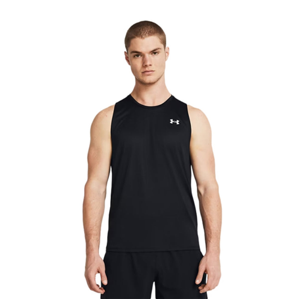 Under Armour Mens Ua Tech Tank Tops in Black Color