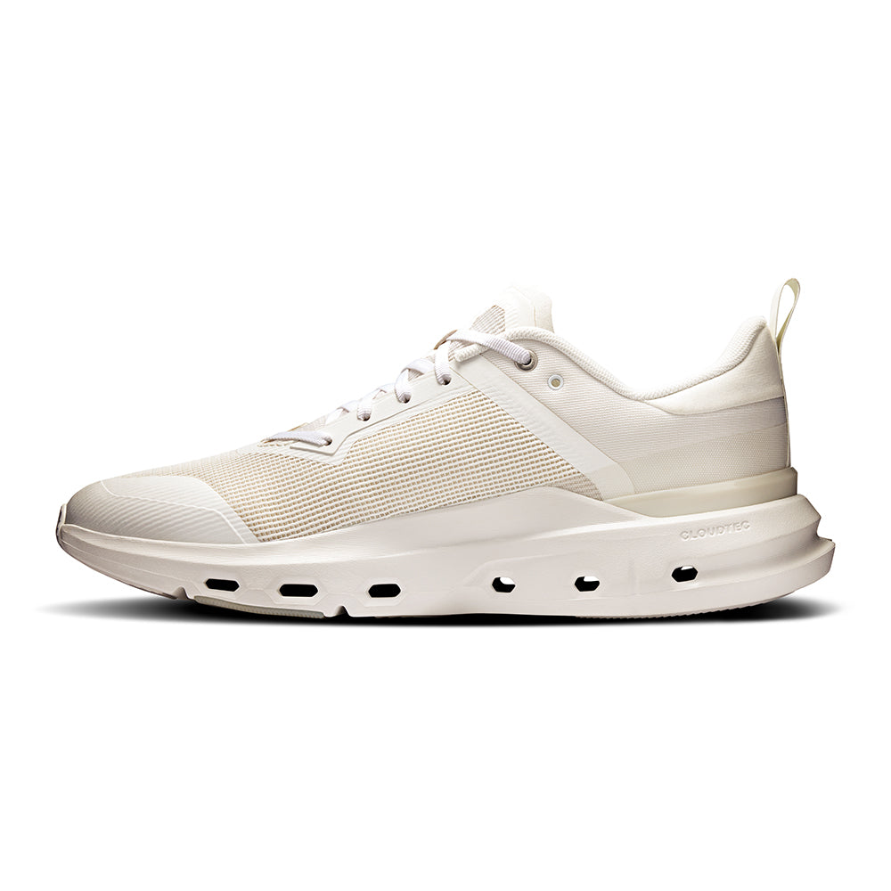 On Mens Cloudpulse Next Fitness Shoes in White Color