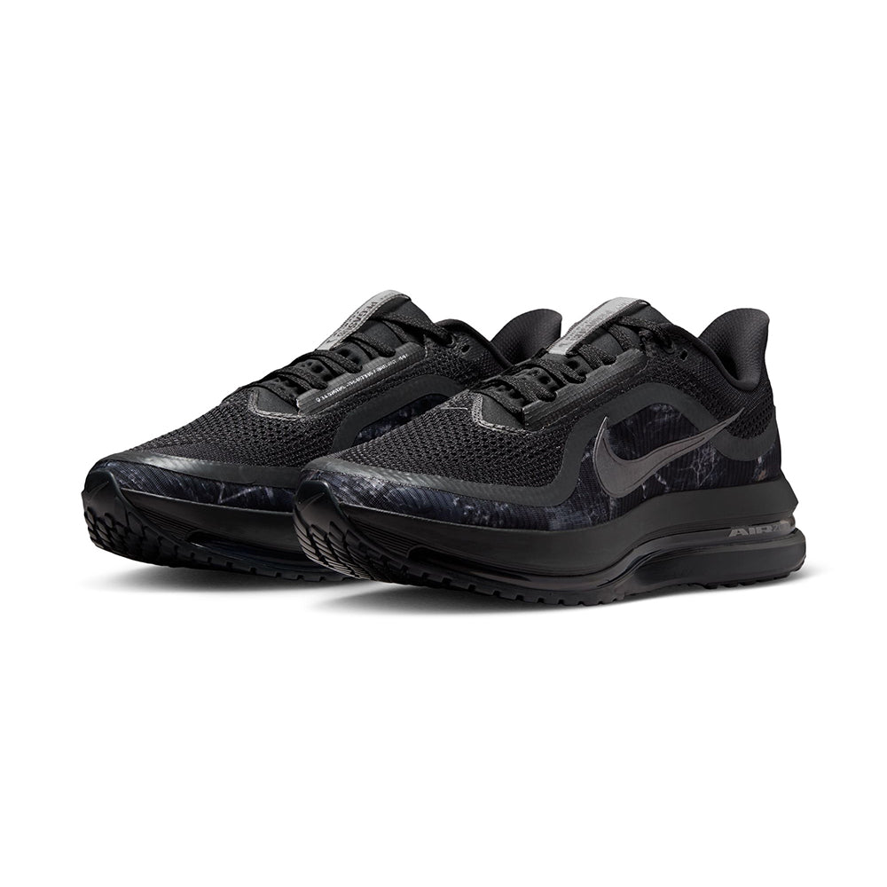 Nike Mens Pegasus Premium Cm Running Shoes in Black Color
