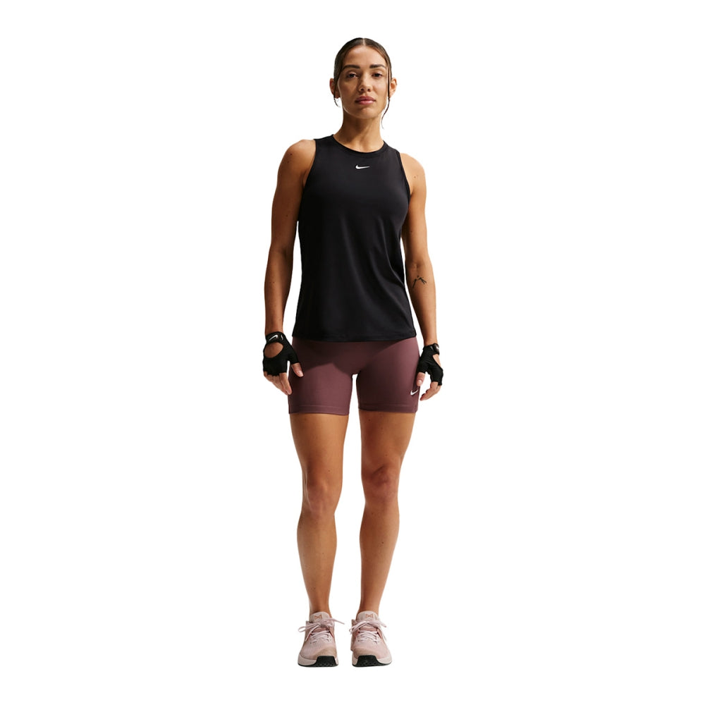 Nike Womens One Classic Tank Tops in Black Color