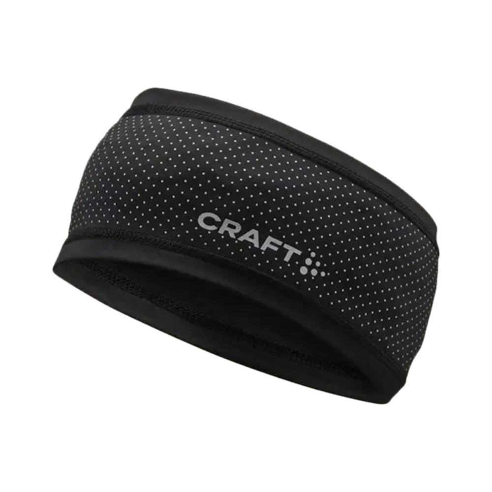 Craft Unisex Lumen Fleece Headband 2 Headbands in Black Color