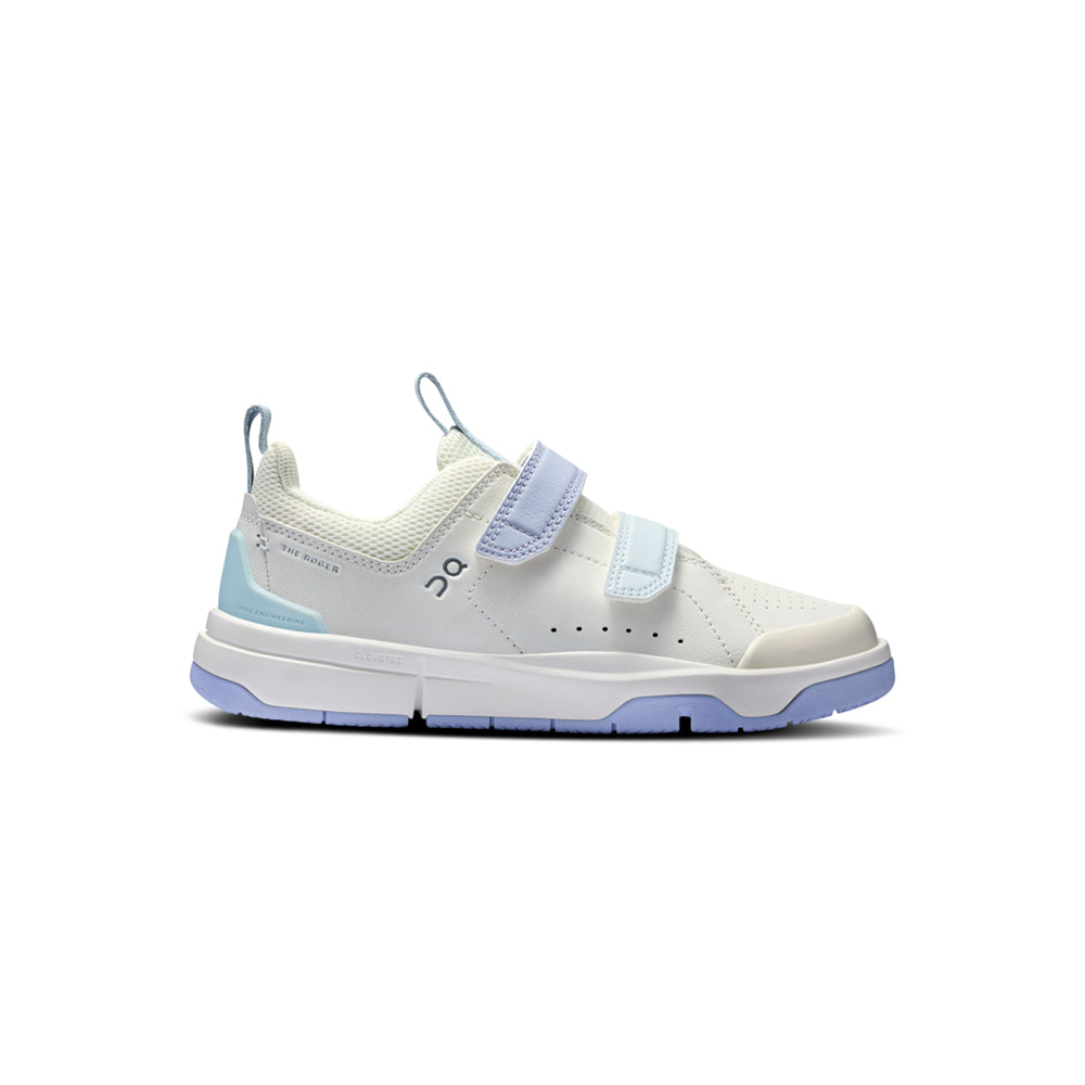 On Kids The Roger Kids Tennis Shoes in White Color