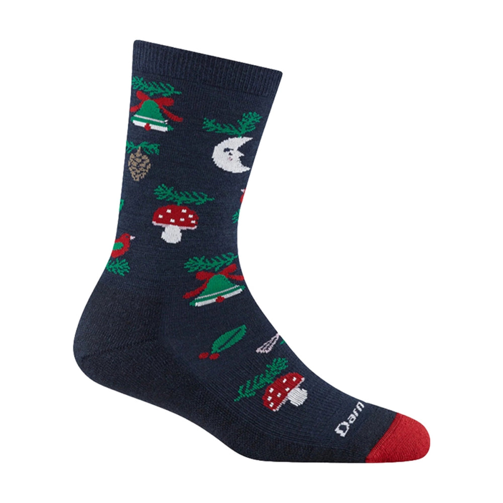 Darn Tough Vermont Womens L Tinsel Town Sock in Blue Color