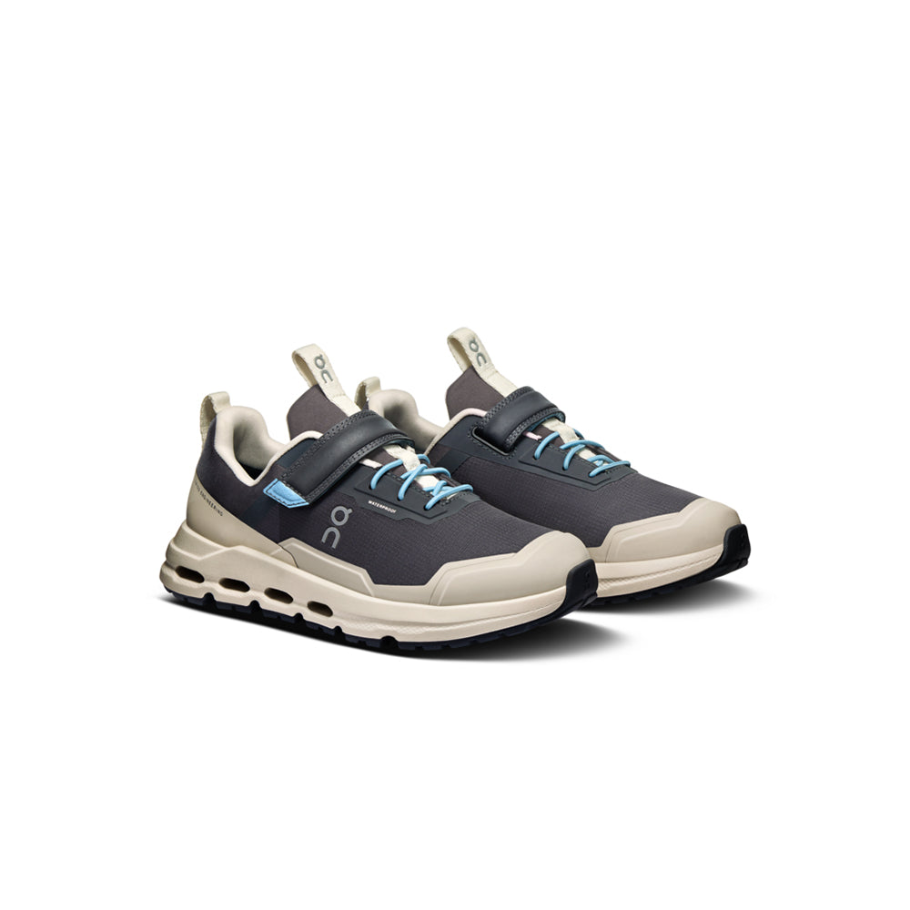 On Kids Cloudhero Waterproof Sneakers in Black Color