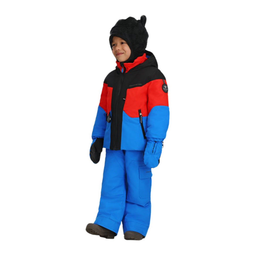 Obermeyer Kids Altair Jacket Midlayer in Blue Color