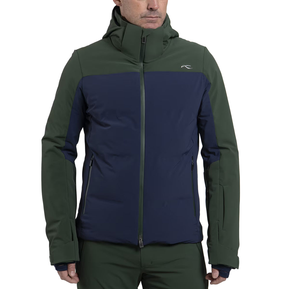 Kjus Mens M/Greenline Jacket Skiing & Snowboarding Jackets in Blue Color