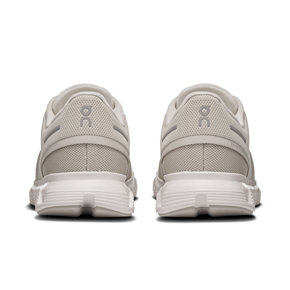 On Womens Cloud 6 Wide Womens Sneakers in White Color