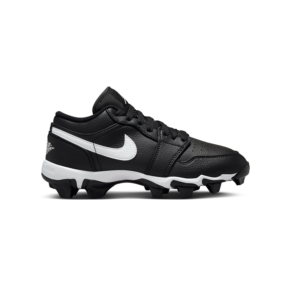 Jordan Kids Jordan 1 Low Fb Cleat Football Cleats in Black Color