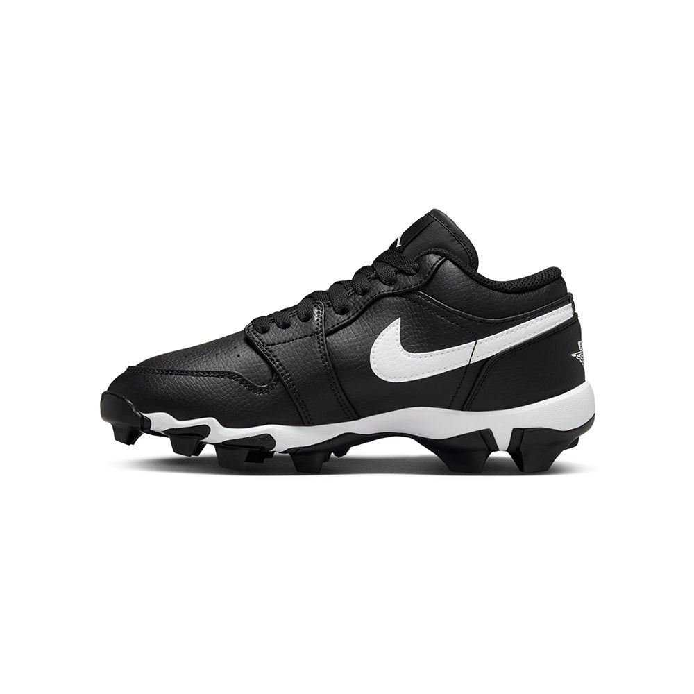 Jordan Kids Jordan 1 Low Fb Cleat Football Cleats in Black Color