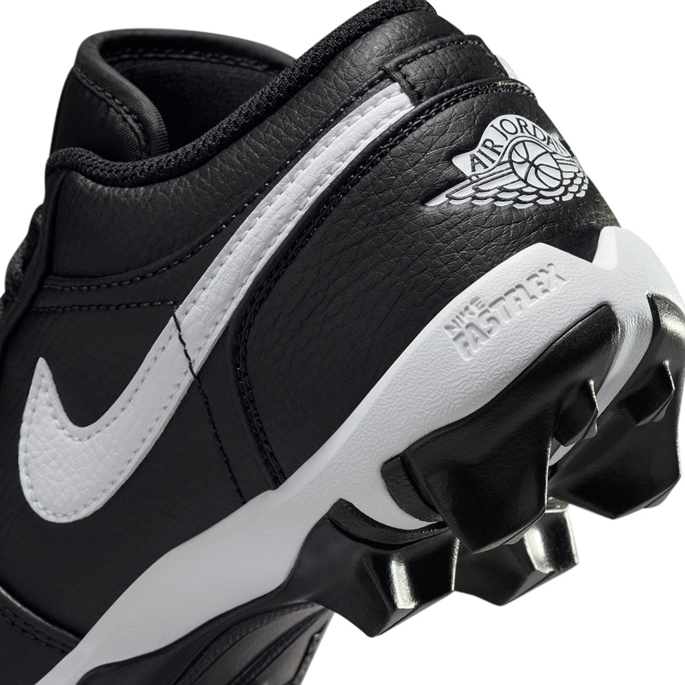 Jordan Kids Jordan 1 Low Fb Cleat Football Cleats in Black Color
