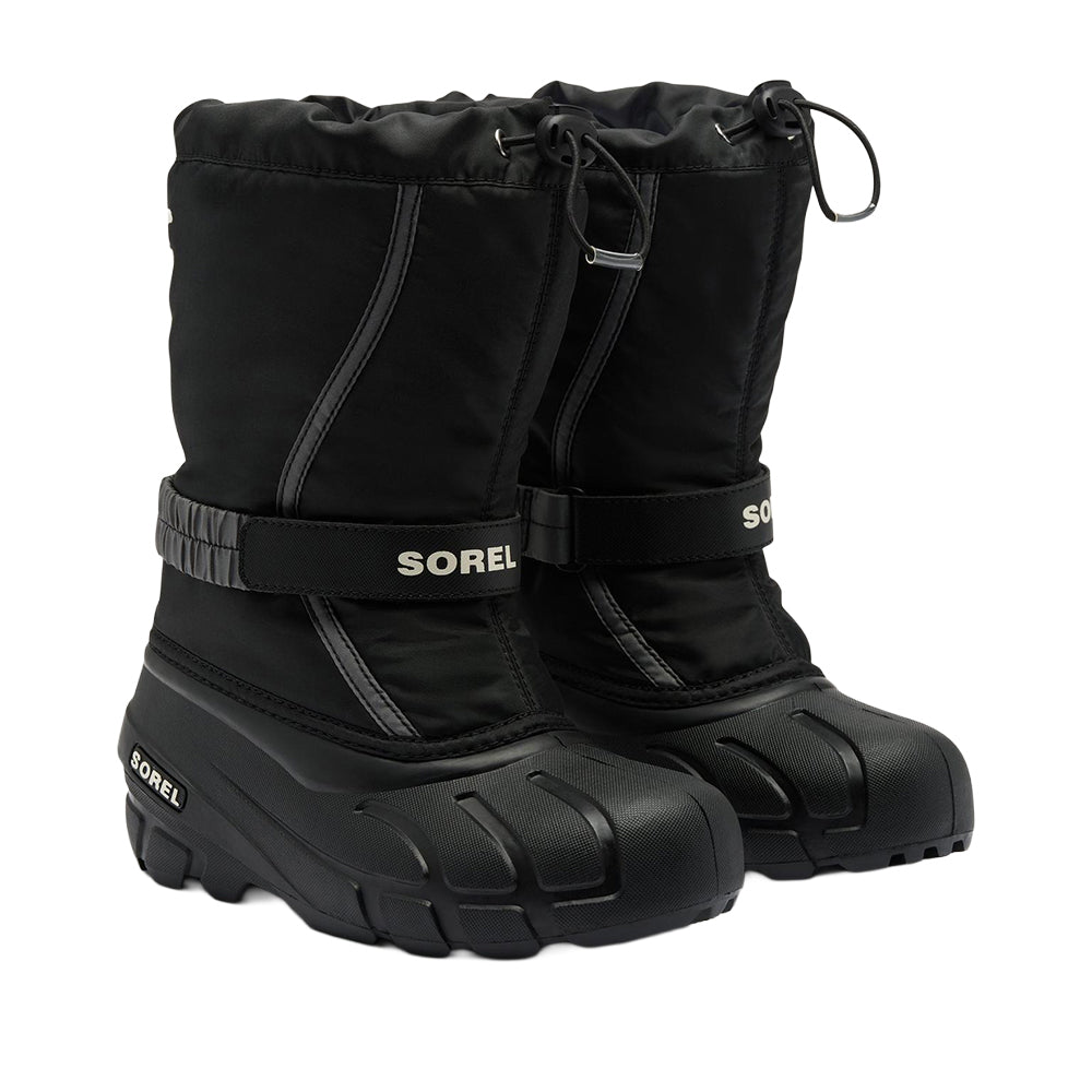 Sorel Kids Big Kids Flurry Boot in Black Color