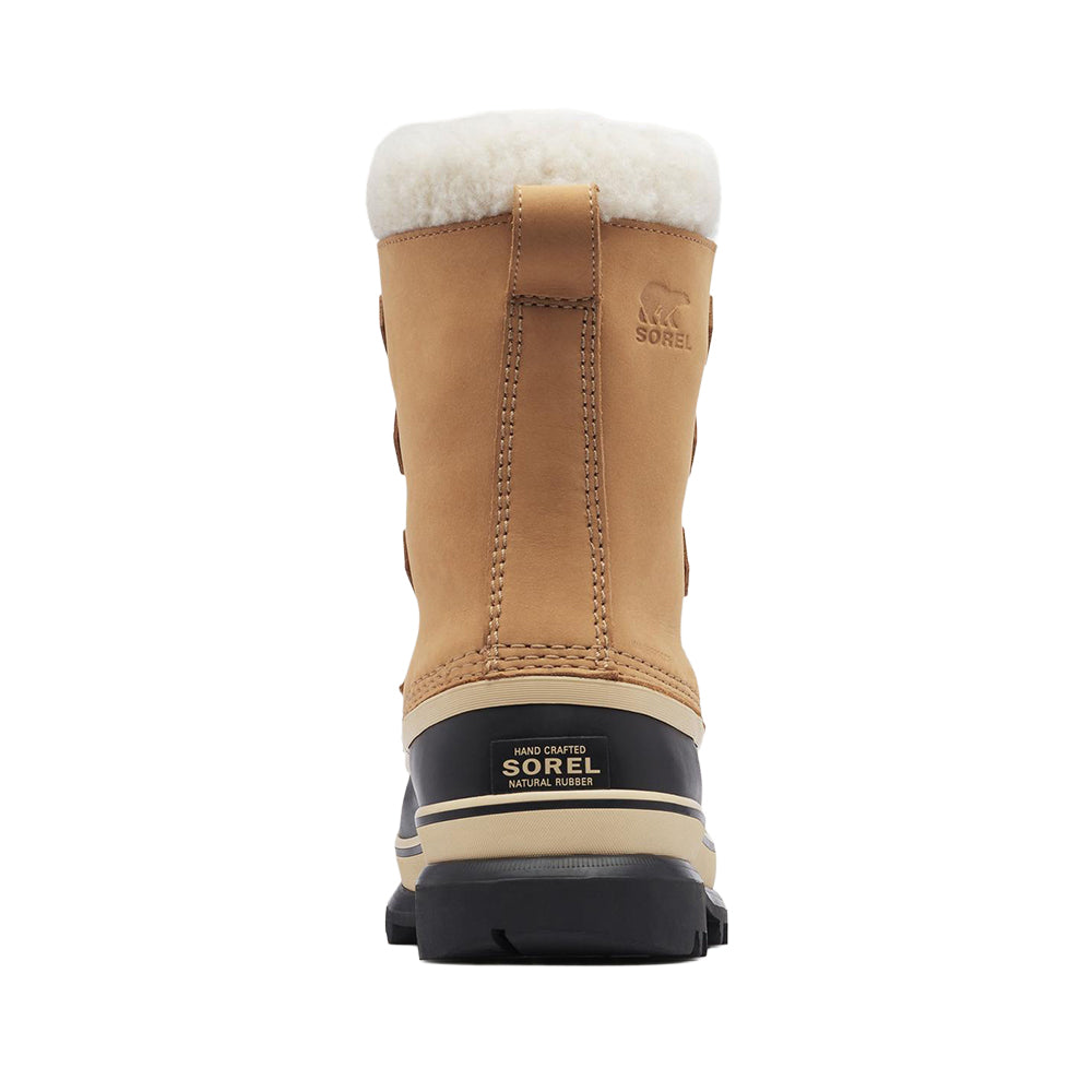 Sorel Womens Caribou Wp Boots in Khaki Color