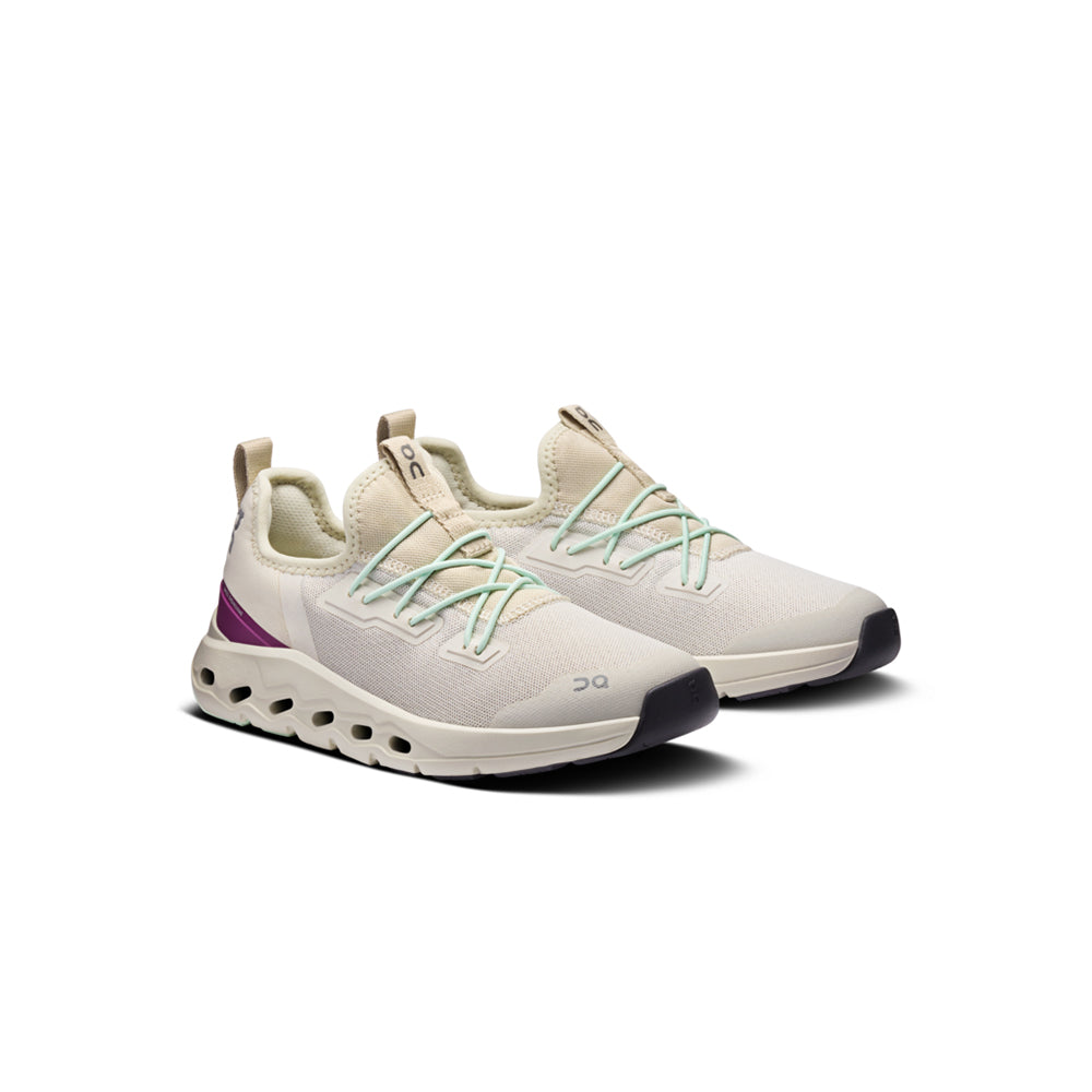On Kids Cloudleap Sneakers in White Color