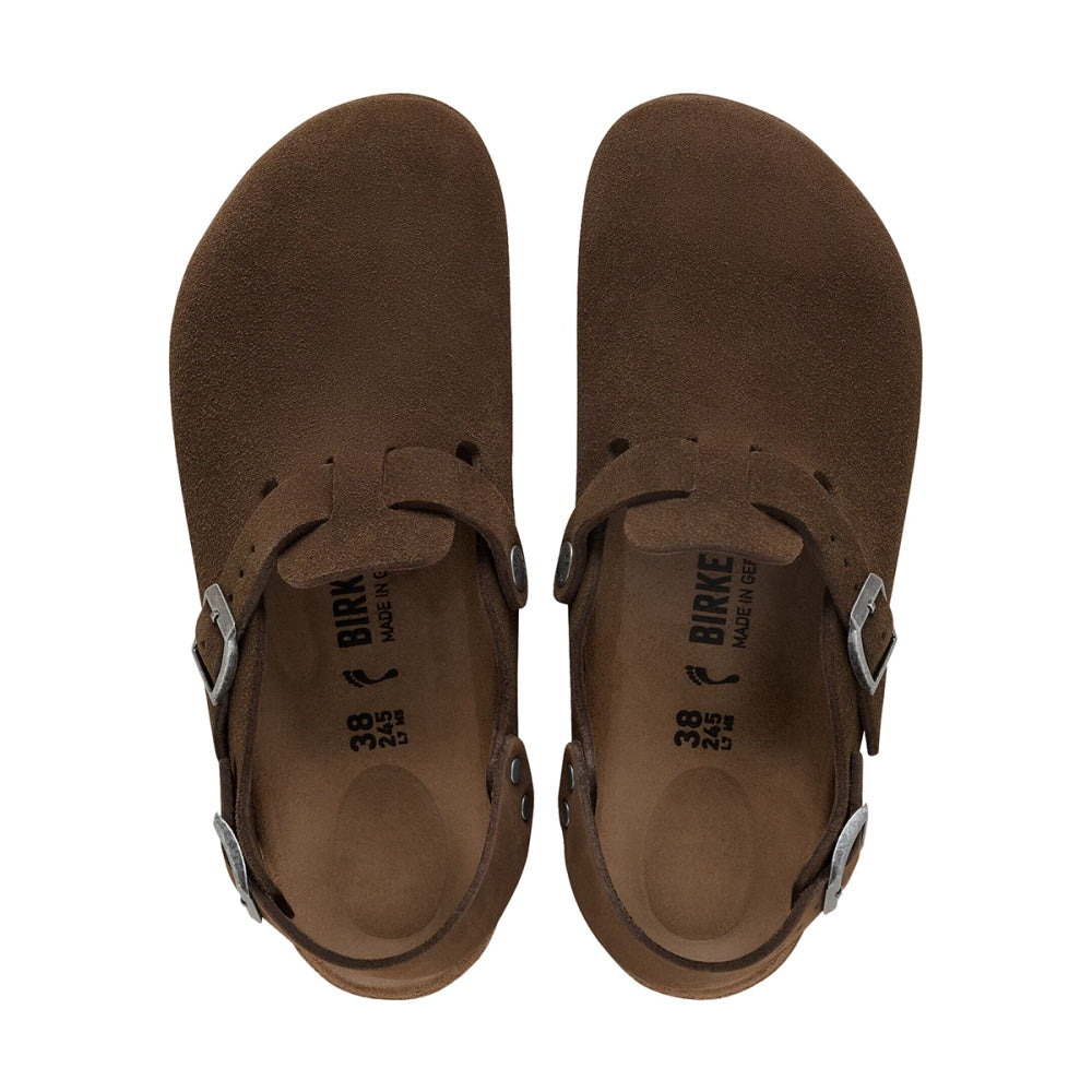 Birkenstock Mens Tokio Slides in Brown Color