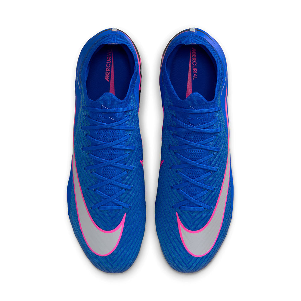 Nike Unisex Mercurial vapor 16 elite Fg Football Cleats in Blue Color