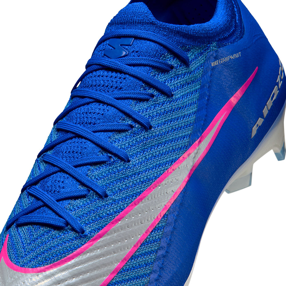 Nike Unisex Mercurial vapor 16 elite Fg Football Cleats in Blue Color