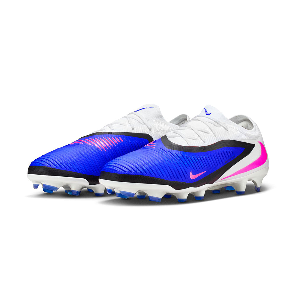 Nike Unisex Phantom 6 Low Pro FG Soccer Cleats in Blue Color