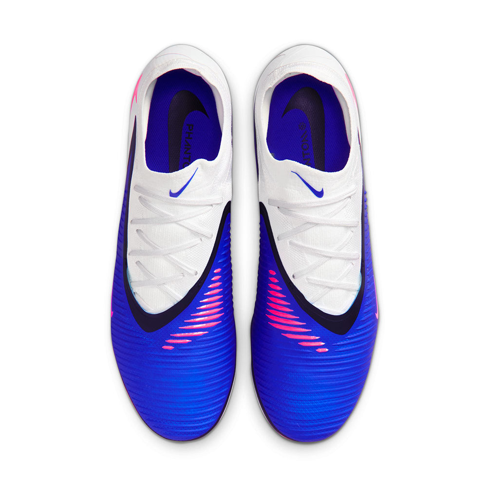 Nike Unisex Phantom 6 Low Pro FG Soccer Cleats in Blue Color