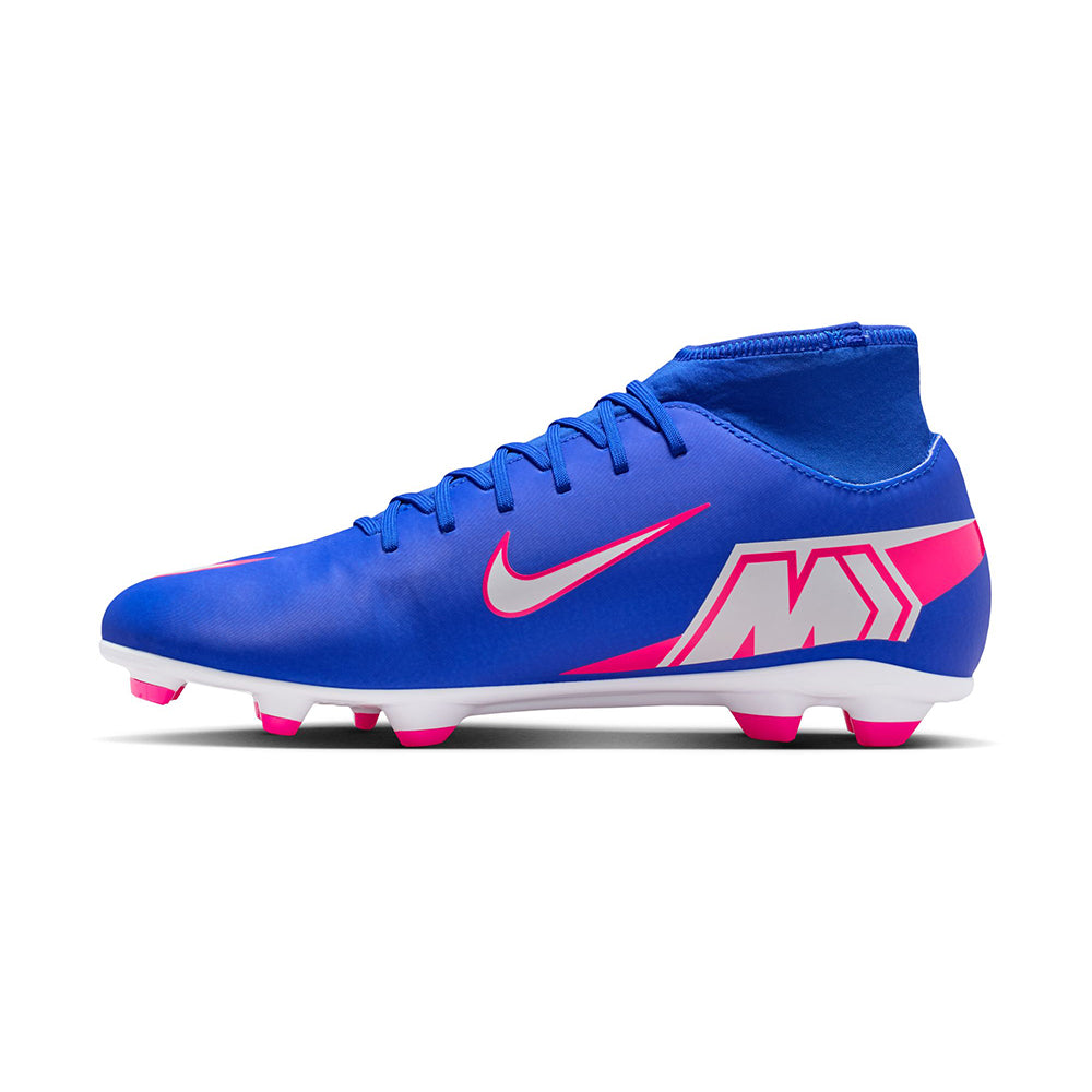 Nike Unisex mercurial superfly 10 Clb MG Soccer Cleats in Blue Color