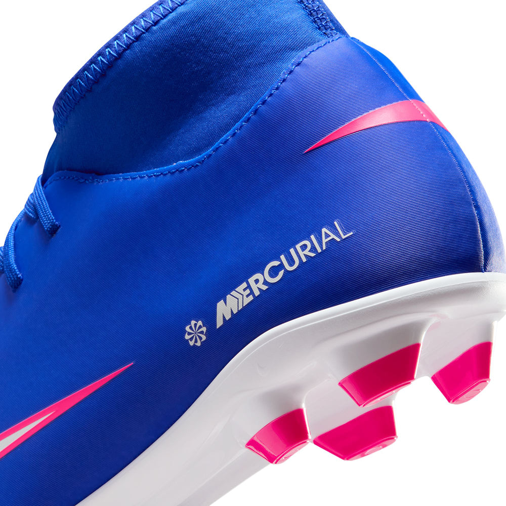Nike Unisex mercurial superfly 10 Clb MG Soccer Cleats in Blue Color
